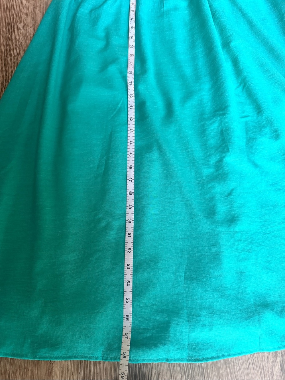 Flying Tomato Teal Halter Neck Maxi Dress Elastic Waist Size L Sleeveless - Picture 12 of 13